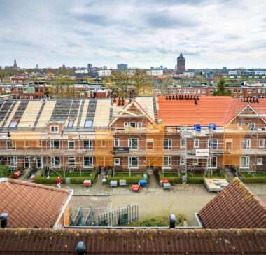 De renovatie van 342 woningen Oranjewijk Groningen
